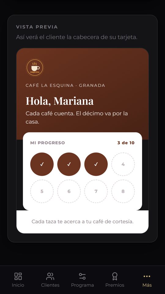 Con tu logo y tus colores