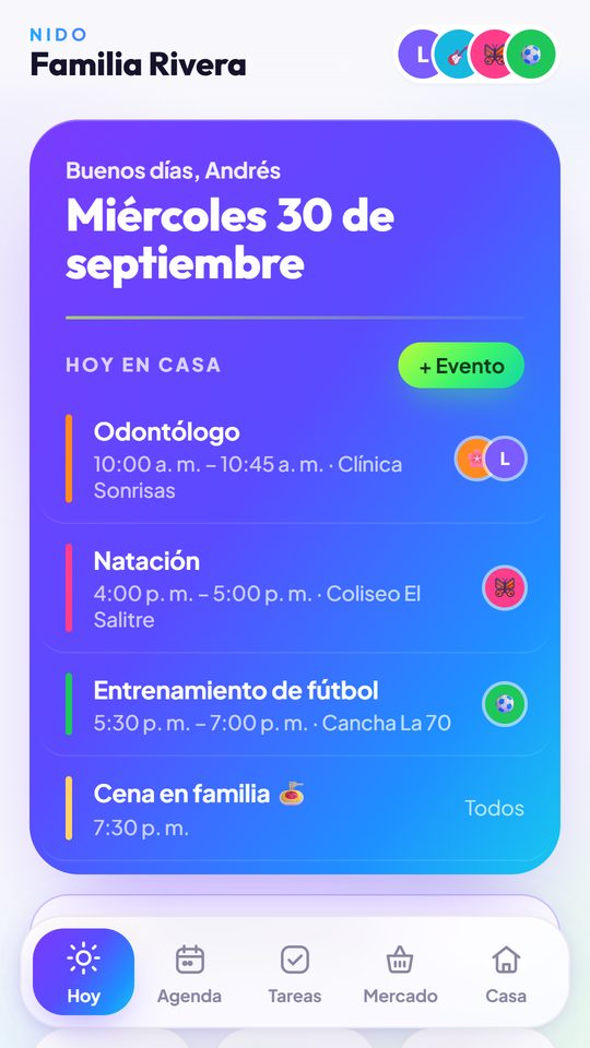 Hoy en casa
